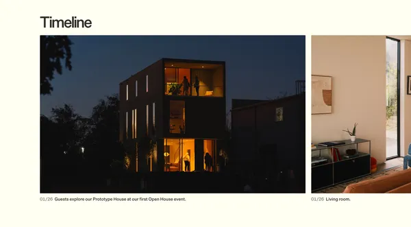 The American Housing Corporation - Landing design inspiration