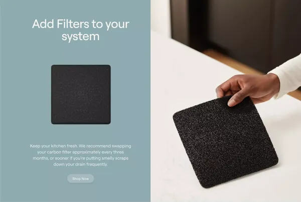 SEPURA | The World's First Composting Garbage Disposal– Sepura Home - Landing design inspiration