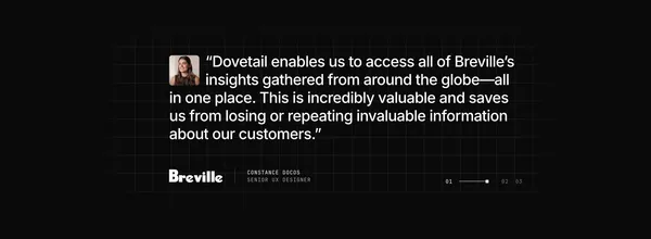 Dovetail | Customer Intelligence Platform - Landing design inspiration
