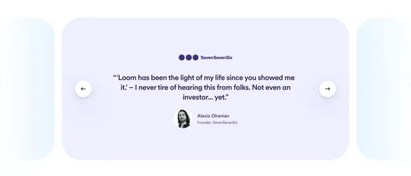 Free screen recorder for Mac and PC | Loom - Landing design inspiration