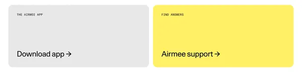 Airmee | Fossil free, fast delivery - Landing design inspiration