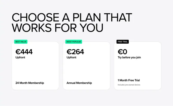 WHOOP | Unlock Your Potential - Landing design inspiration