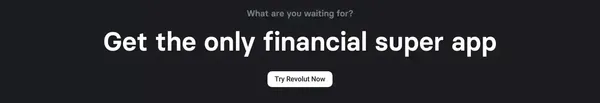 Revolut – One app, all things money - Landing design inspiration