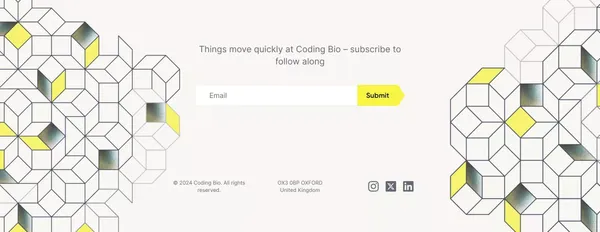 Coding Bio | Engineering Modular Immunotherapies - Landing design inspiration