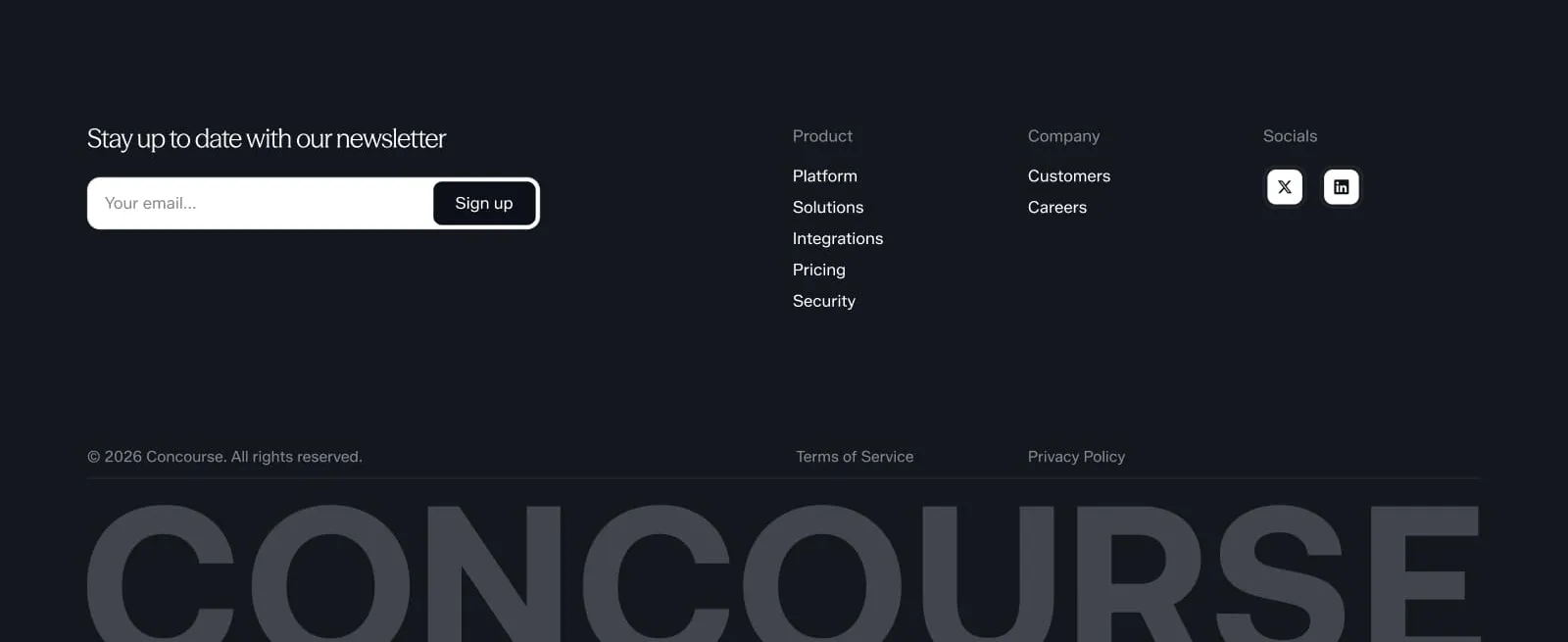 Footer