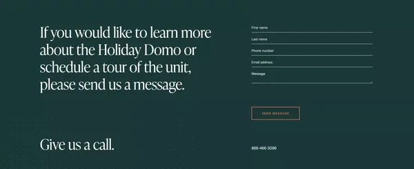 Stella Domo - Landing design inspiration