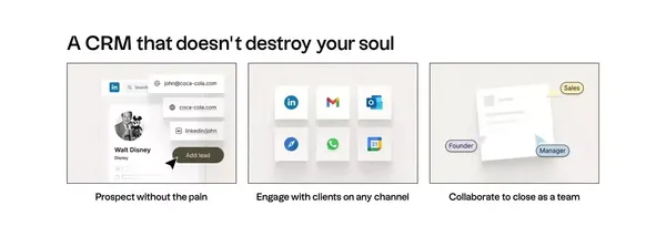 folk — CRM for Agencies - Landing design inspiration