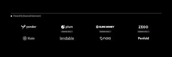 Gradient Labs Â· The only customer ops AI agent built for financial services - Landing design inspiration