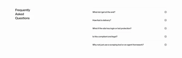 Agentwork — One place to ask, across every tool - Landing design inspiration