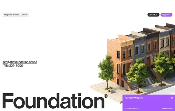 Foundation | Real Estate Investment - Landing design inspiration