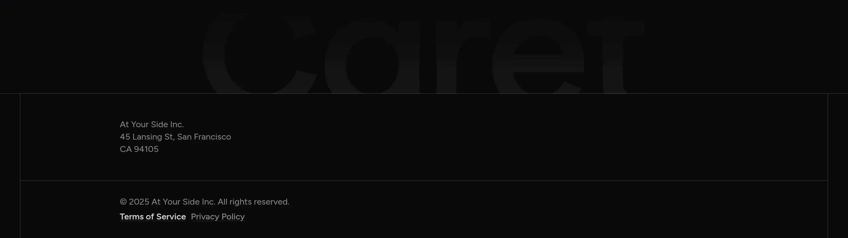 Footer