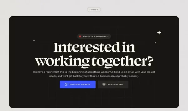 Webflix Studio | Supporting badass marketing teams with top-notch design and development. - Landing design inspiration