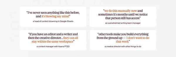 The Content Operations Platform  | Relato - Landing design inspiration
