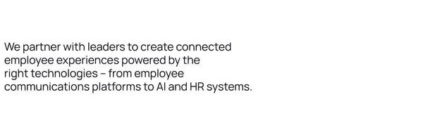 Intelligent Communications Experiences - Landing design inspiration
