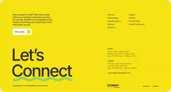 Real human insights | MindMarket - Landing design inspiration