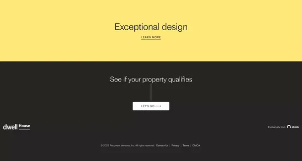 Dwell House – Design Delivered to Your Backyard - Landing design inspiration