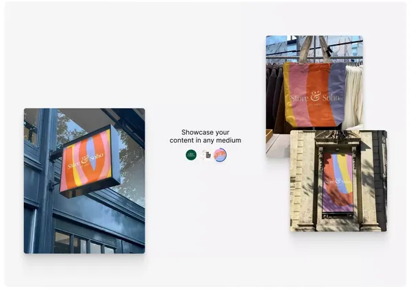Maneken - Landing design inspiration