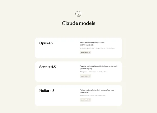 Overview | Claude - Landing design inspiration