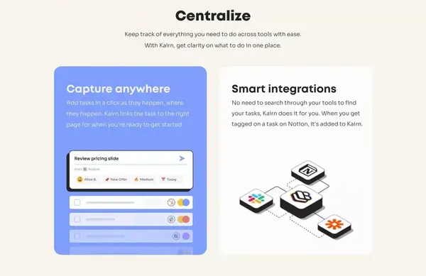 Kairn - Get Great Days - Landing design inspiration