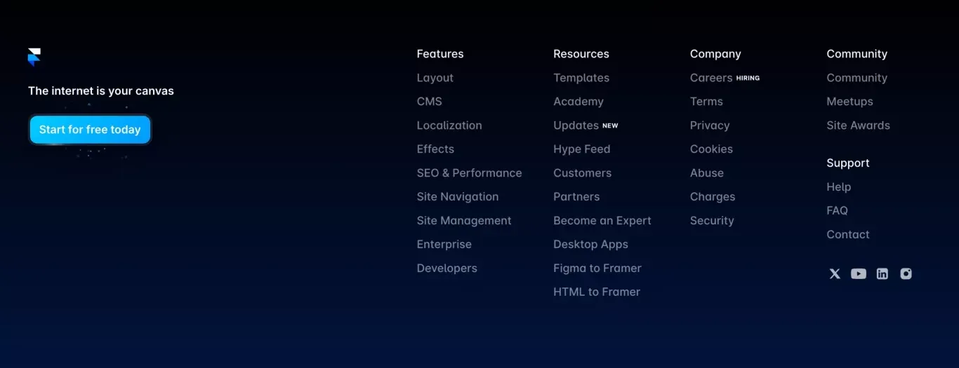 Footer