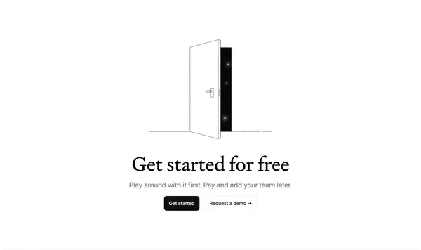 Steep: the new way to work with data together - Landing design inspiration
