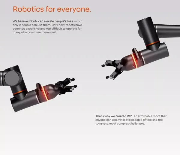 Standard Bots - Landing design inspiration