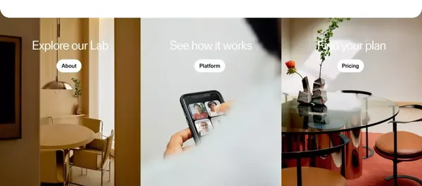 Personalized, collaborative learning | Sana Labs - Landing design inspiration