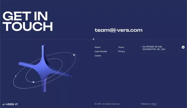 J-Vers - Portfolio design inspiration