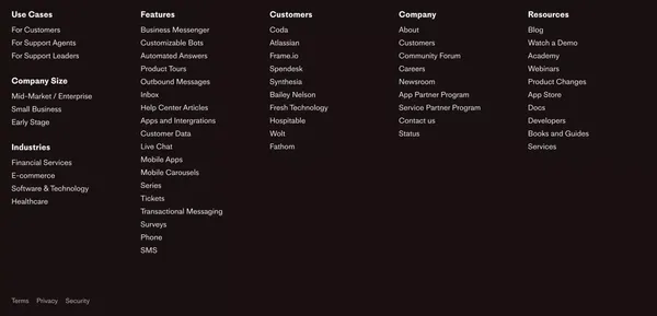 Intercom: The complete AI-first customer service solution - Landing design inspiration