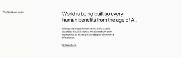 World - The real human network. - Landing design inspiration