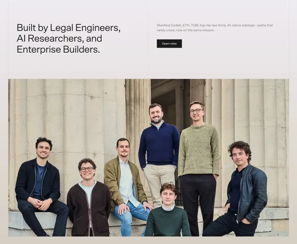 AI Front Door for Legal & Compliance | Bayshore - Landing design inspiration