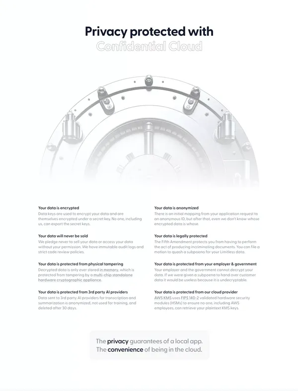 Limitless - Landing design inspiration