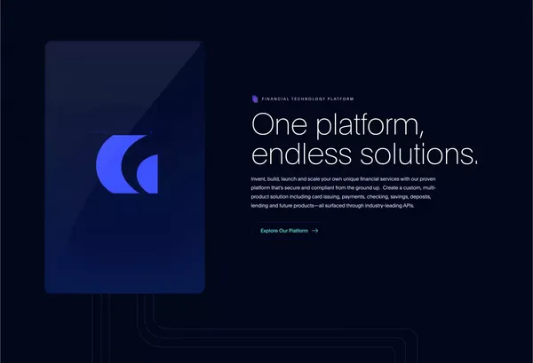 Galileo Financial Technology Platform | Banking, Fintech, APIs - Landing design inspiration