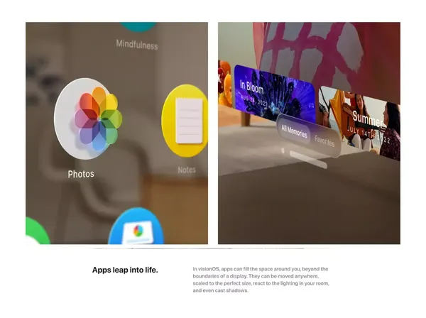 Apple Vision Pro - Apple - Landing design inspiration