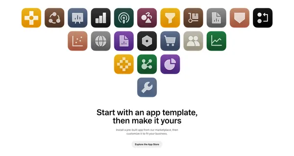 AI App Builder: Turn Spreadsheets into Business Apps | Glide - Landing design inspiration