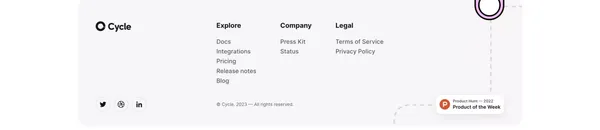 Cycle | Where product folks get stuff done - Landing design inspiration