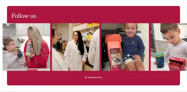 Persephone Biosciences - Ecommerce design inspiration