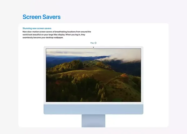 macOS Sonoma Preview - Apple - Landing design inspiration