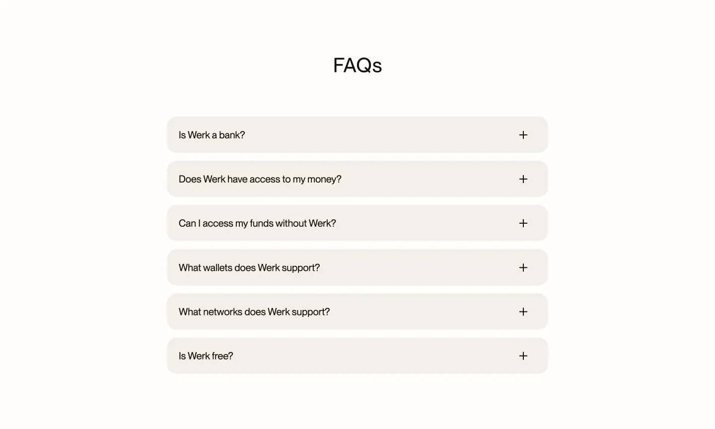FAQ