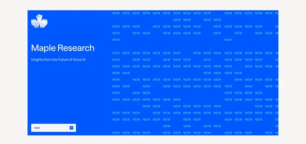 Maple | Voice AI That Answers Calls & Takes Orders for Restaurants - Landing design inspiration