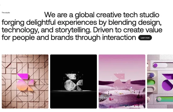 Form&Fun Studio - Portfolio design inspiration
