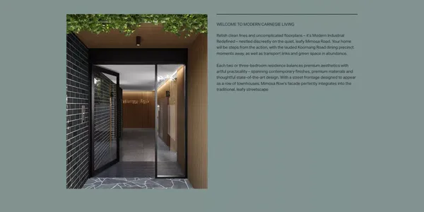 Mimosa Row | 40 Curated Apartments Carnegie, Melbourne. - Other design inspiration