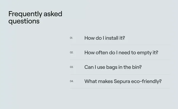 SEPURA | The World's First Composting Garbage Disposal– Sepura Home - Landing design inspiration