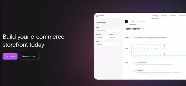 Krepling | Leading centralized commerce building tool and software - Landing design inspiration
