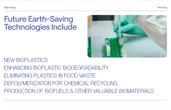 Breaking | Plastic Degradation - Landing design inspiration