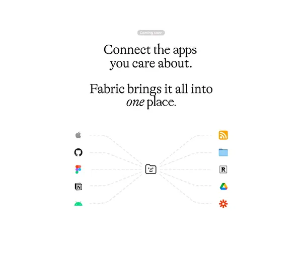 Fabric.so - Landing design inspiration
