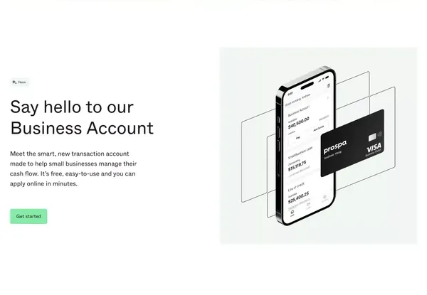 Business Loan Specialist | Business Loans and a Business Account | Prospa - Landing design inspiration