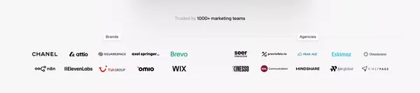 Peec AI - AI Search Analytics for Marketing Teams - Landing design inspiration