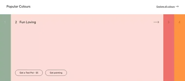 Natural Paint Co. | Plant-based paint and timber oils - Landing design inspiration