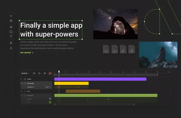 Artboard Studio: Design and Animate Like Never Before - Landing design inspiration